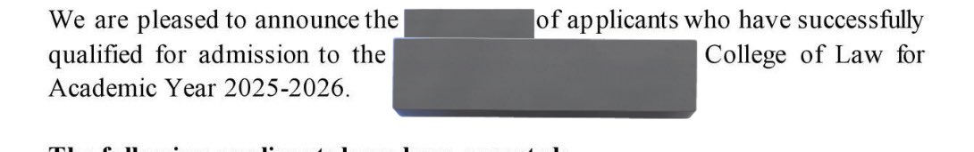 it’s official ✨ excited and anxious but manifesting maging future carat atty. 💎