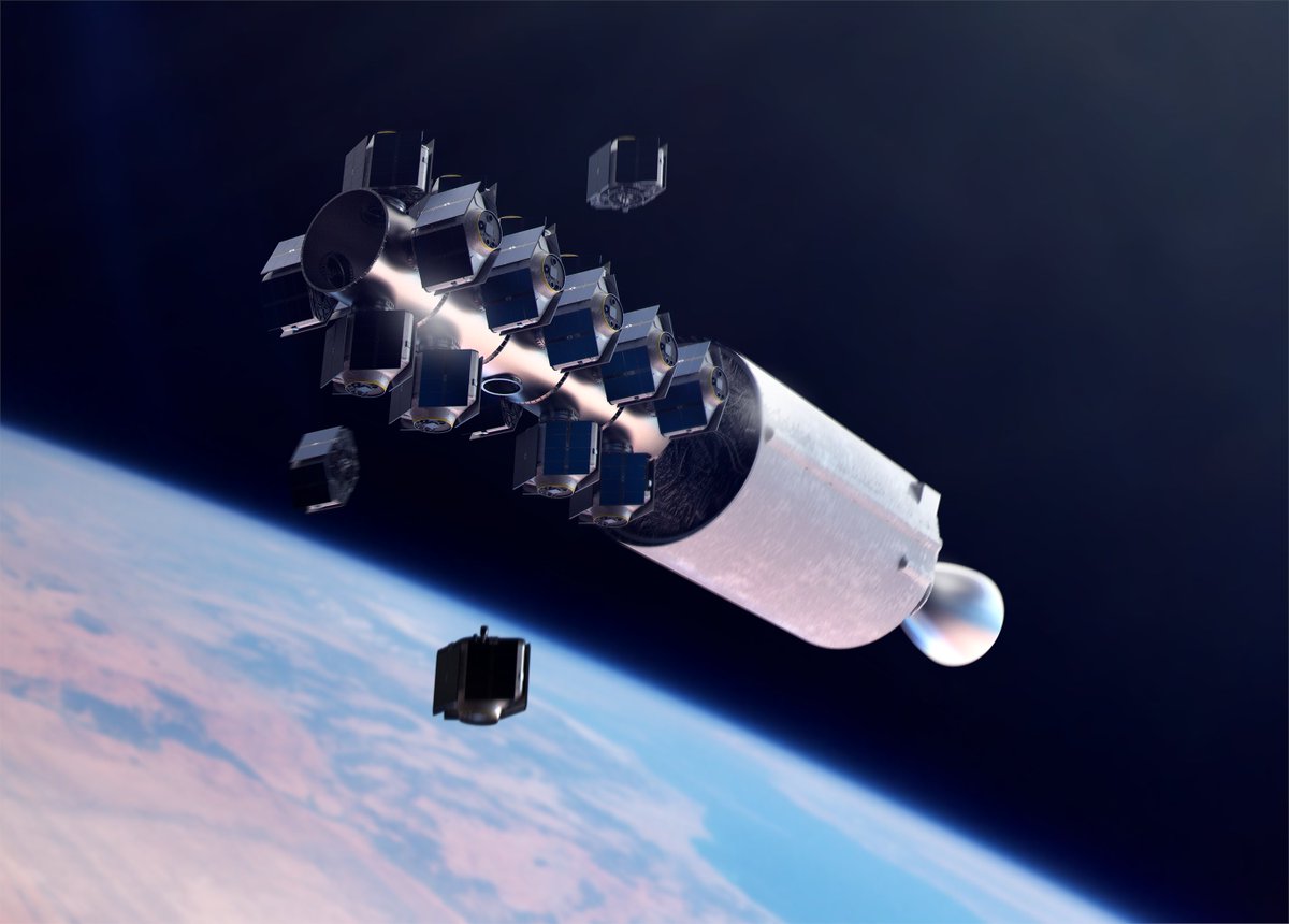 SpaceMachinesCo's tweet image. Built for the Swarm: Optimus Viper&apos;s Multi-Launch Architecture

Space security can&apos;t be solved with single-point solutions. That&apos;s why every aspect of Optimus Viper - from design to deployment - is engineered for multi-unit operations on a single launch.

While traditional…