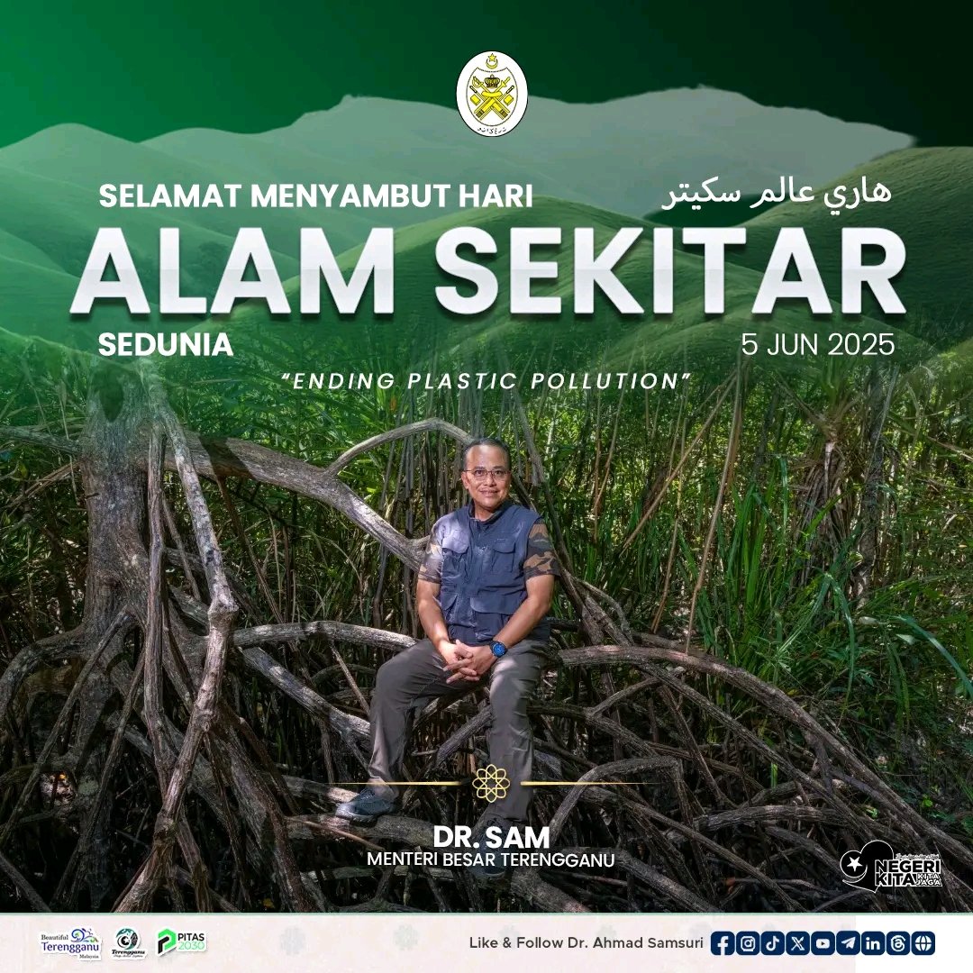 Alam yang kita nikmati hari ini adalah anugerah Allah yang sangat berharga, namun di sebalik anugerah yang diberikan ia merupakan satu amanah buat kita semua untuk pelihara dengan penuh rasa tanggungjawab. 

Terengganu dianugerahkan keindahan semula jadi yang luar biasa, dari