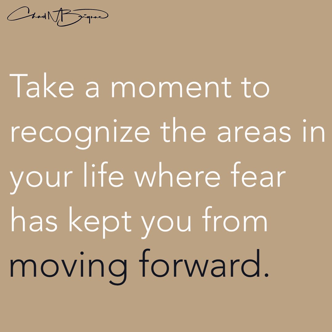 ChadMBrignac's tweet image. Faith Forward: Identify Where Fear Is Holding You Back

Take a moment to recognize the areas in
your life where fear has kept you from moving forward.

#chadmbrignac #FaithOverFear #MoveInFaith #BreakThroughFear #CourageInChrist #FaithForward #NoMoreFear #WalkByFaith