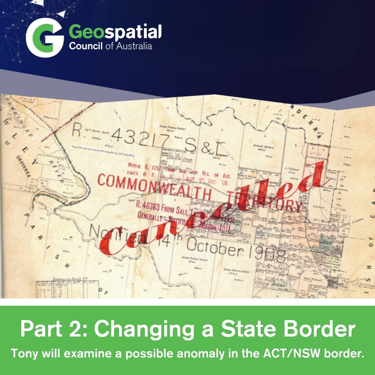 Join us for a special double feature one-hour webinar featuring Tony Proust, who will deliver two fascinating presentations:

 🗓️ Tuesday, 24th June
 🕑 12:30pm - 1:30pm (AEST)
💰 Free for GCA members / $55 for non-members
 
Register here: bit.ly/43N3Nqg

#surveying
