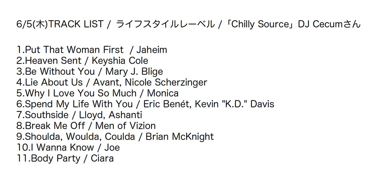 stepone813's tweet image. 【MUSIC BOOSTER】

#ChillySource からDJ Cecum さんの
ミックスをお届け!

90年代2000年代のスロウでセクシーなR&amp;amp;Bの曲を集めてMixしました。このMixを聞く時間がリラックスできる
時間になったら嬉しいです。

もう一度聴くには→ radiko.jp/share/?sid=FMJ…

#jwave #stepone813 #radiko @cecum884