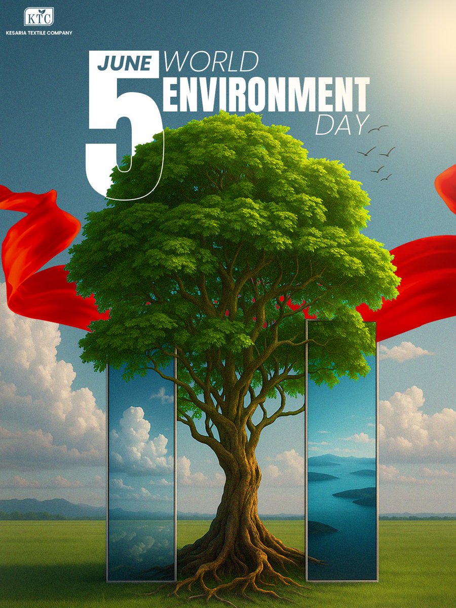 KesariaTextile's tweet image. धरती है तो हम हैं🌍💚 इसे बचाना है, अब नहीं तो कभी नहीं🌱 #WorldEnvironmentDay #SaveNature #EarthProtection #KesariaTextileCompany