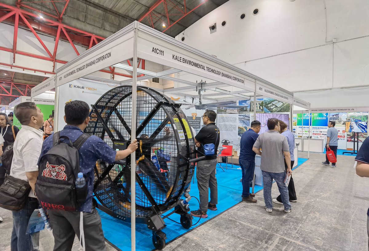 kale_fans's tweet photo. We sincerely thank every friend who supports KALE! Let us walk side by side, share opportunities, and win the future together！
#KaleFans #HVLSFans #CeilingFans #HVLS #BigFans #IndustrialFans #VentilationFan #EnergySaving #Exhibition #IndustrialVentilation #EnergyEfficiency https://t.co/0TamCjvpBz
