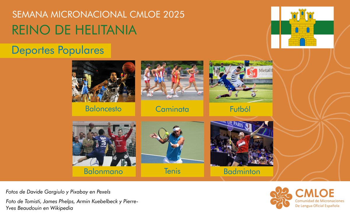 Estos son los deportes más populares en Helitania #SemanaCulturalCMLOE2025 #CMLOE