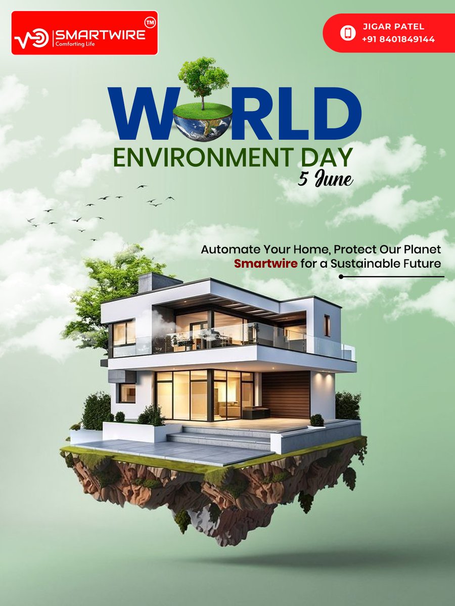 smartwire182's tweet photo. 🌍 Automate Your Home, Protect Our Planet 🌿
Smartwire isn’t just about smart homes — it’s about a smarter future.

#SmartHome #GreenLiving #SustainableTech #Smartwire #EcoFriendlyHomes #EnergyEfficiency #HomeAutomation #SmartLiving #TechForGood #PlanetFirst https://t.co/Q2GE043C8A