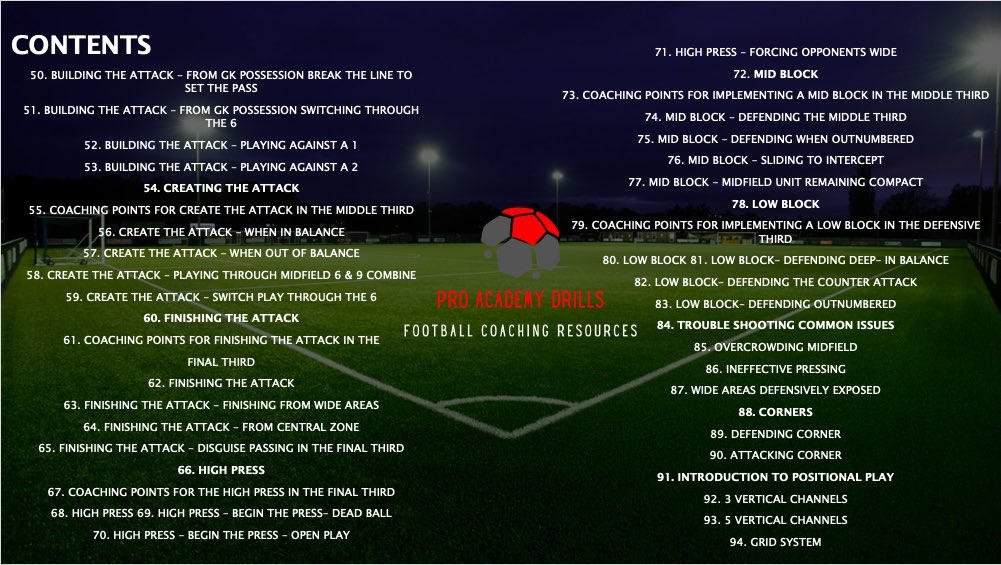 ProAcademyDrill's tweet image. Finishing the Attack – Disguised Passing
Break lines, create chances, and finish with intent.
3v2s, tactical play &amp;amp; small-sided games.

Train:
• Clever movement
• Disguised passes
• Final third combinations

#FootballCoaching #FinalThird #YouthFootball #SoccerDrills