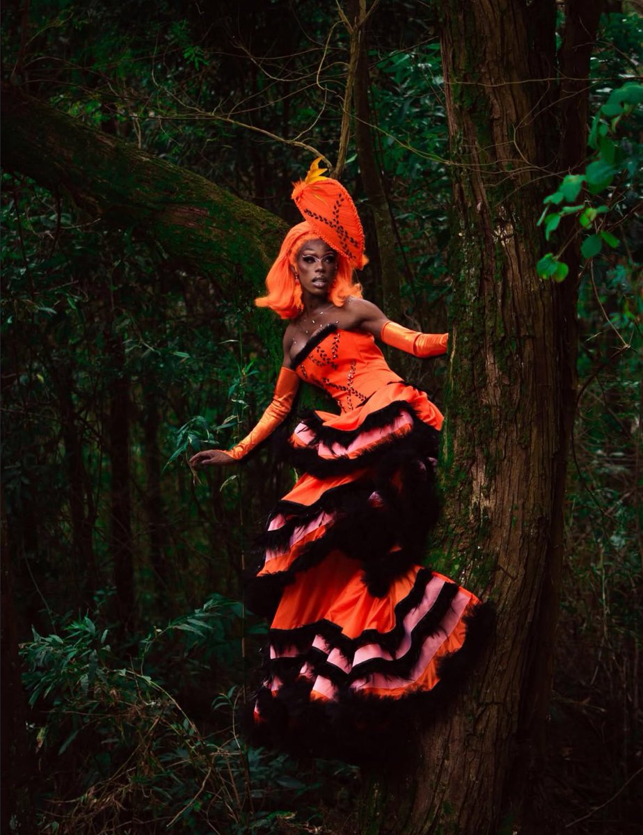 Drag_Crave's tweet photo. Mellody Queen looks enchanting in her promo look for Drag Race Brasil. https://t.co/m2Qccl80VZ