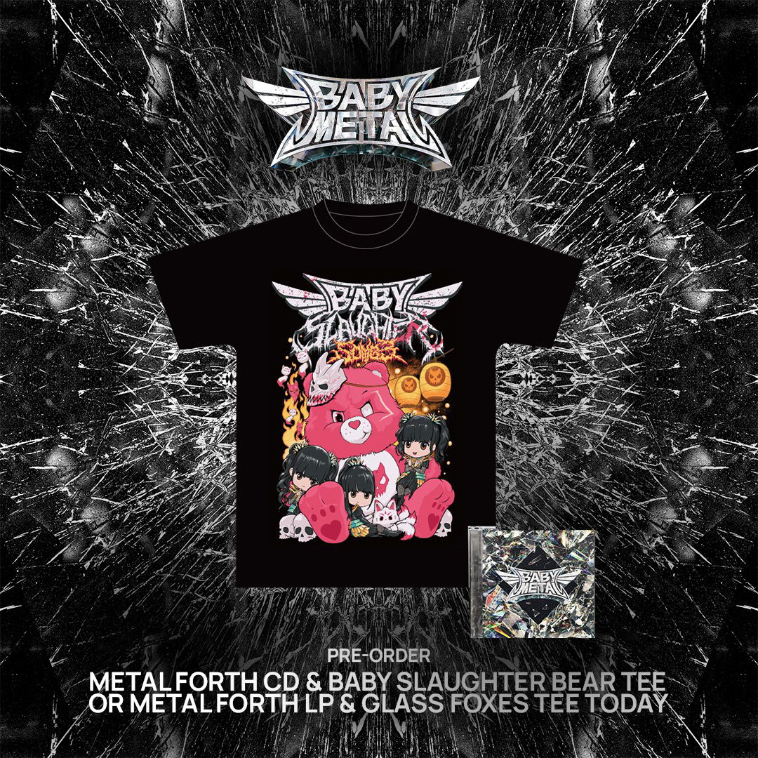 ★未開封★BABYL BABYL DEATH Tシャツ Mサイズ Babymetal Shirt Wall Of Death Size M Licensed American Merch