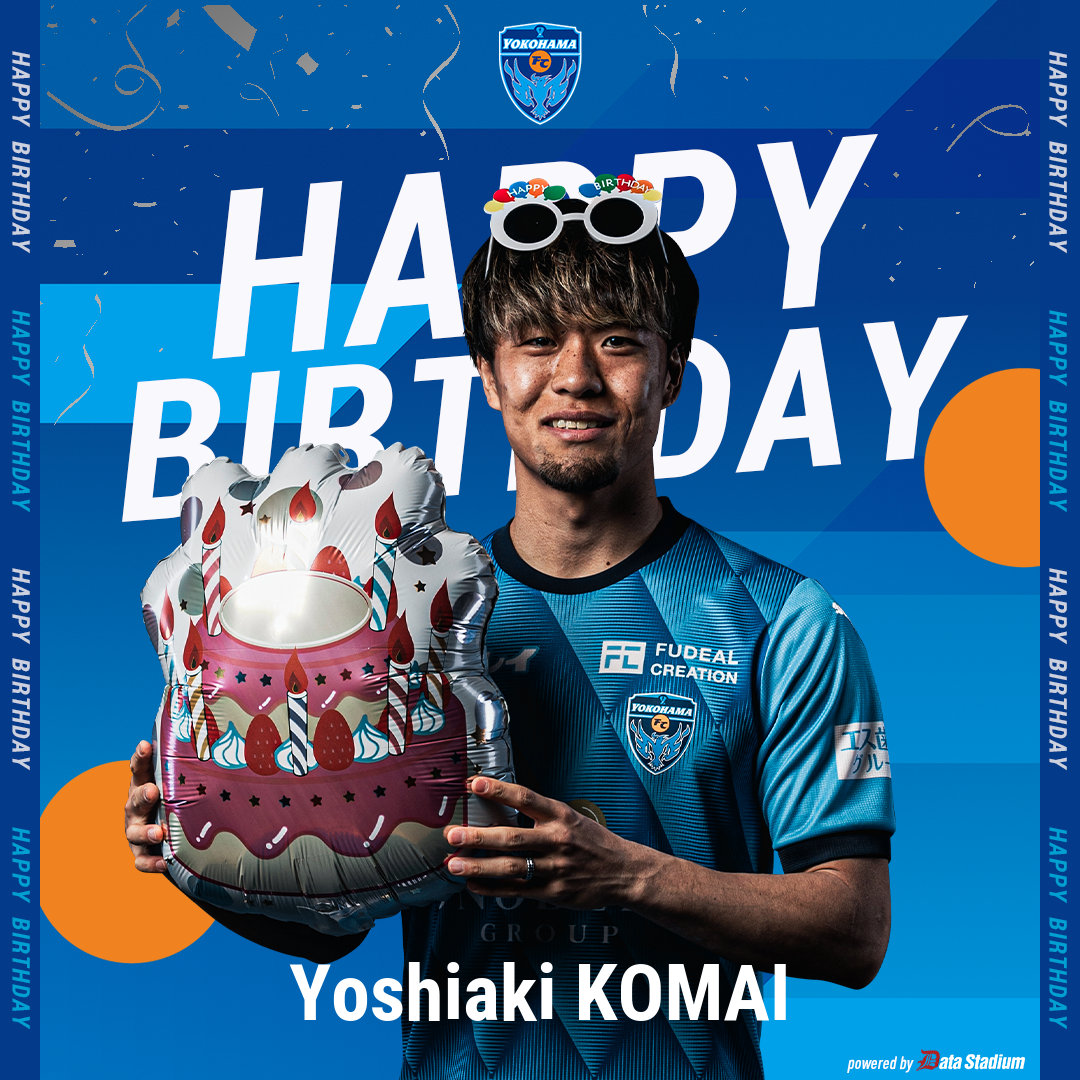 🎂HAPPY BIRTHDAY🎂 本日6月6日は #駒井善成 選手の33歳の誕生日です