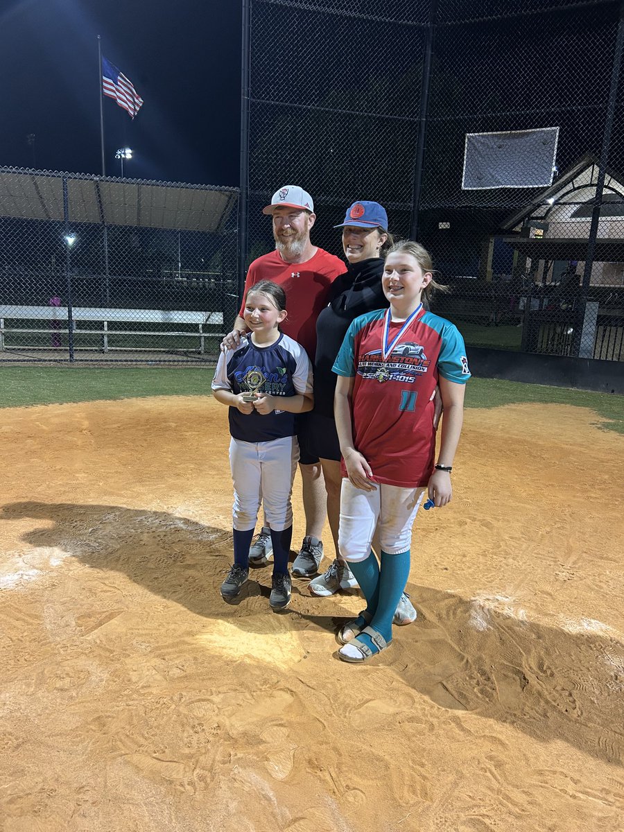 Two championship games tonight and I have to champions. Proud dad. they played great and had fun doing it