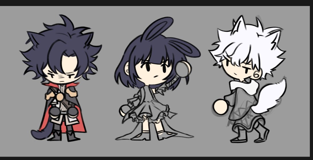 doodleroos's tweet image. being ambitious and making some freebies to hand out for the cupsleeve event this saturday 🥹