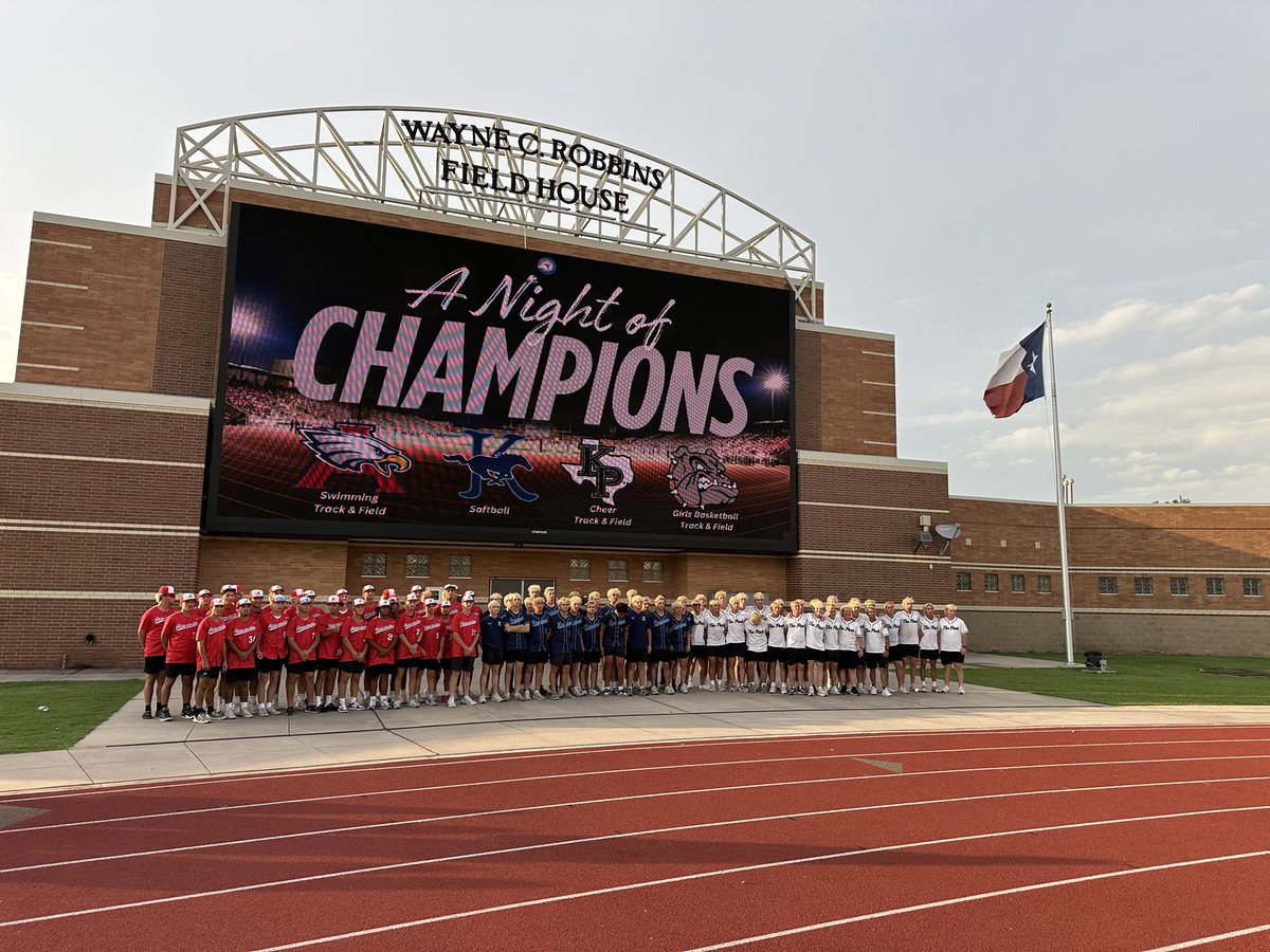 Donnie Bodron (@bodrondonnie) on Twitter photo What a great night celebrating all of the Humble ISD Athletics State Champions for this year and rallying for the three spectacular AHS, KHS, and KPHS Baseball teams playing to win their own State Championship in Round Rock this weekend! Take State! <a href="/HumbleISD/">Humble ISD</a> <a href="/HumbleISD_Ath/">Humble ISD Athletics</a> What a great night celebrating all of the Humble ISD Athletics State Champions for this year and rallying for the three spectacular AHS, KHS, and KPHS Baseball teams playing to win their own State Championship in Round Rock this weekend! Take State! <a href="/HumbleISD/">Humble ISD</a> <a href="/HumbleISD_Ath/">Humble ISD Athletics</a>
