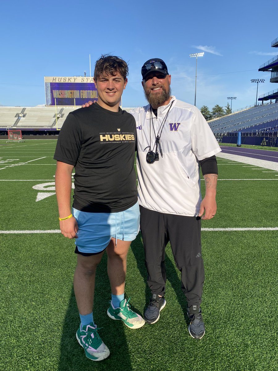 Maceo conti (@contimaceo) on Twitter photo I went to my first college camp for special teams and i had a blast, met many new people and, and i met the staff of special teams for UW. I can’t wait till i can go to another camp. <a href="/UW_Football/">Washington Football</a> I went to my first college camp for special teams and i had a blast, met many new people and, and i met the staff of special teams for UW. I can’t wait till i can go to another camp. <a href="/UW_Football/">Washington Football</a>