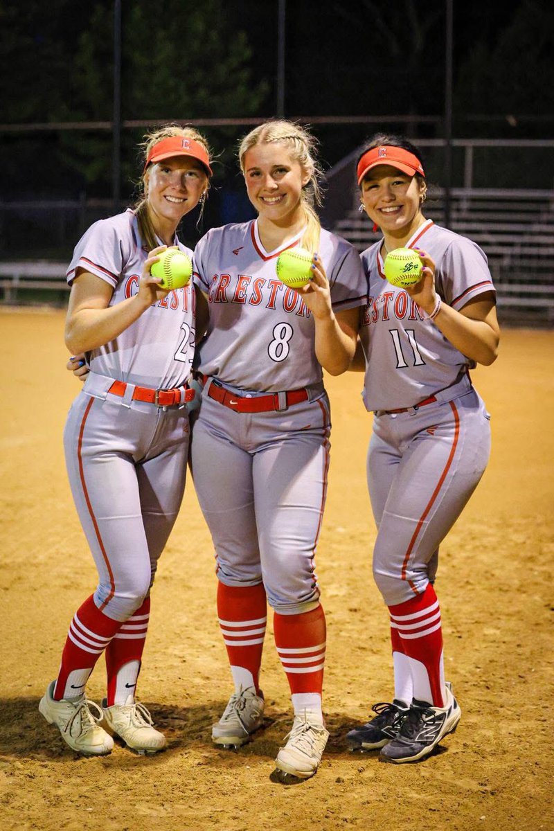 Creston Panther Softball 🥎🥎 (@crestonsoftball) on Twitter photo 🚨Scoreboard Report🚨
🥎Creston 9 Atlantic 2
B: Mila
1B: <a href="/avaadamson_5/">Ava Adamson</a>, <a href="/AveryStaver/">Avery Staver</a>, <a href="/tarynfredricks3/">taryn fredrickson</a>, <a href="/sawurster_18/">Sasha Wurster</a>(2)
2B: Ava, <a href="/EMarlin99/">Evy Marlin</a>
3B: Avery
HR: Avery, Mila, <a href="/JayceeHanson2/">Jaycee Hanson</a>
RBI: Avery(2), Taryn, Evy(2), Mila(2), Jaycee 🚨Scoreboard Report🚨
🥎Creston 9 Atlantic 2
B: Mila
1B: <a href="/avaadamson_5/">Ava Adamson</a>, <a href="/AveryStaver/">Avery Staver</a>, <a href="/tarynfredricks3/">taryn fredrickson</a>, <a href="/sawurster_18/">Sasha Wurster</a>(2)
2B: Ava, <a href="/EMarlin99/">Evy Marlin</a>
3B: Avery
HR: Avery, Mila, <a href="/JayceeHanson2/">Jaycee Hanson</a>
RBI: Avery(2), Taryn, Evy(2), Mila(2), Jaycee