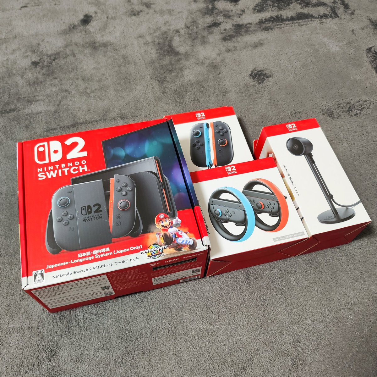 kum1334's tweet photo. Switch2届いた！
Amazon置き配不可にしてたのに置かれてた😥 https://t.co/BIpsHw053D