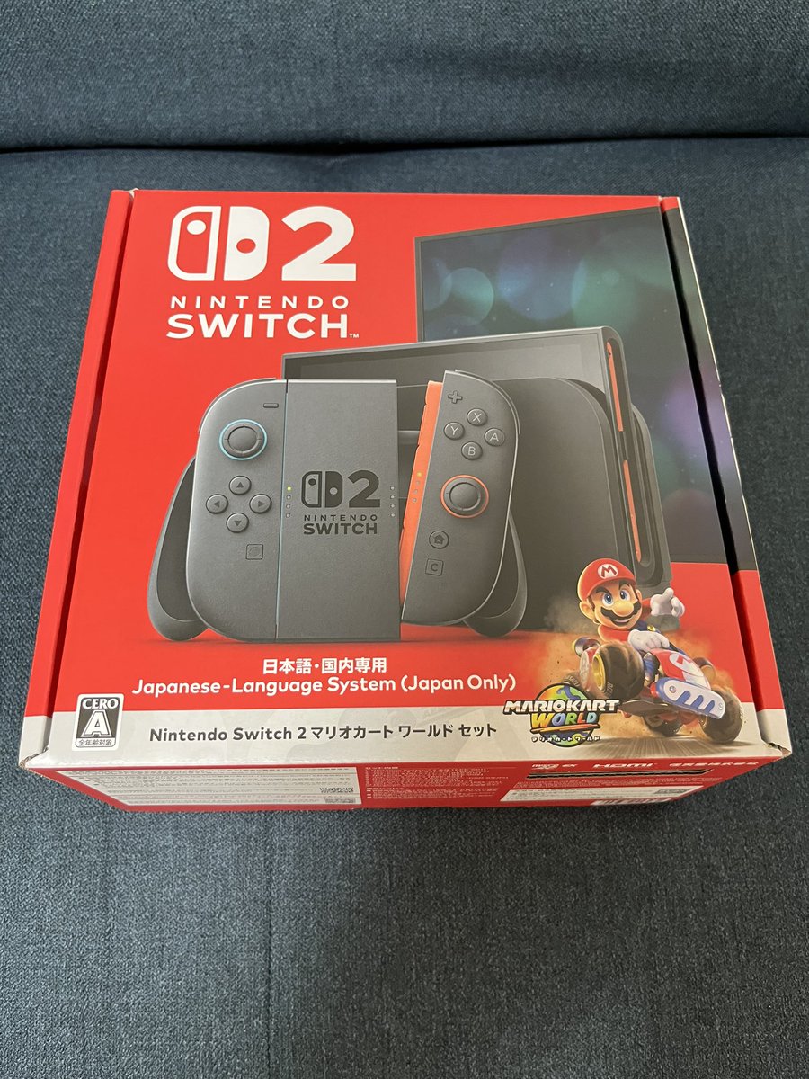 Switch2ゲットしました🎮
#Switch2  #Switch発売日