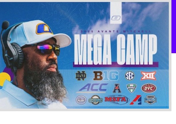 I will be competing at the ONU mega camp tomorrow! June 5th <a href="/TrentJensen16/">Trent Jensen</a> <a href="/_CoachJay_/">Jay Cshaw</a> <a href="/PatrickSharpeFB/">Patrick Sharpe</a> <a href="/TFSo_Athletics/">T. F. South Athletics</a>