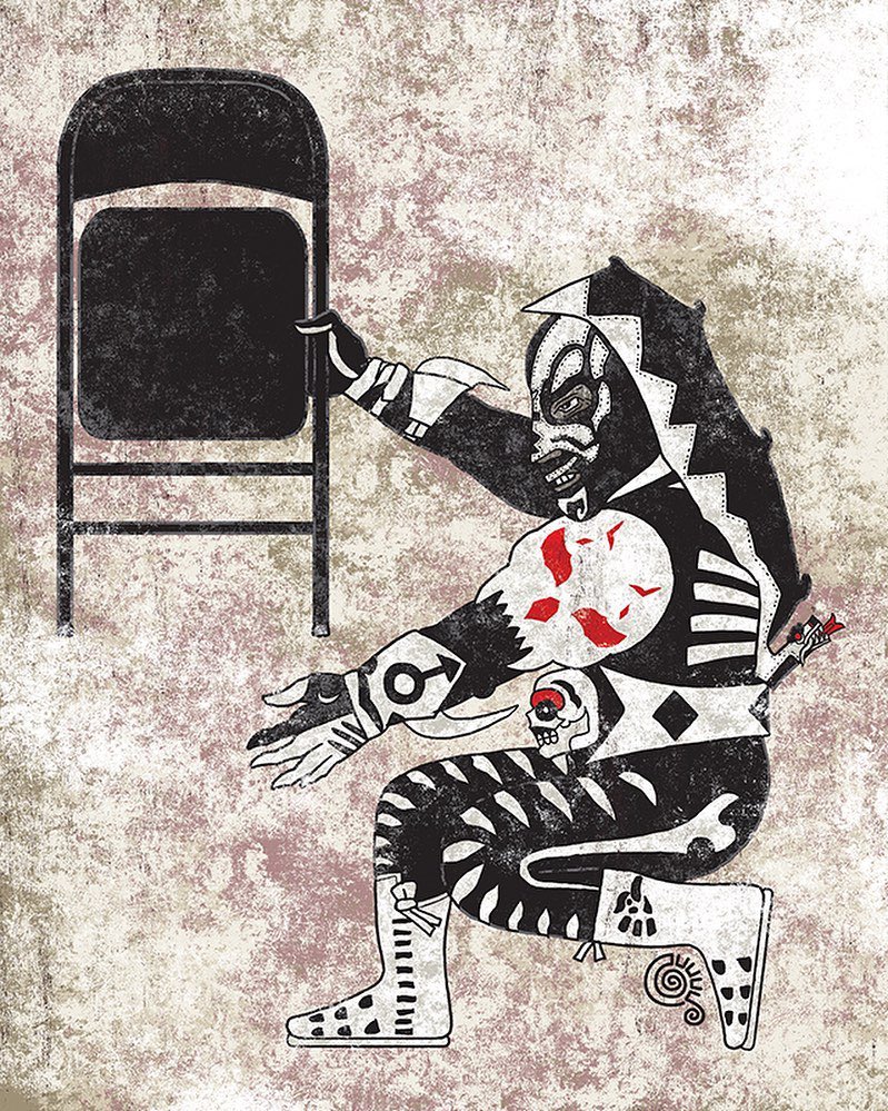 mundolibrearts's tweet photo. Luchadores aztecas (2019-2023) • L.A. Park, Eddie Guerrero, Huracán Ramírez, Mil Máscaras

Ilustraciones digitales de Jorge Garza https://t.co/jUcHWCQH5X