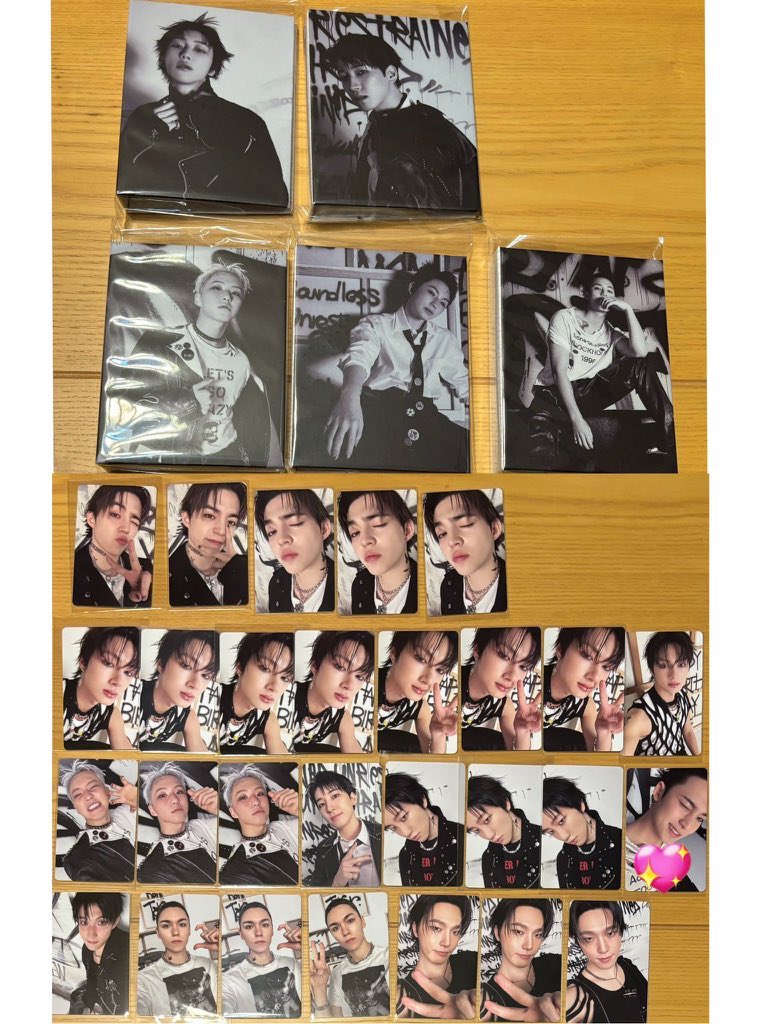 seven__wonwoo's tweet photo. @tag_shuapuya リプ失礼します。画像一枚目真ん中2枚のジョシュア所持していますが、がぞう2.3枚目の💖のミンギュとの交換は可能でしょうか？ https://t.co/7ZkvjksDV2