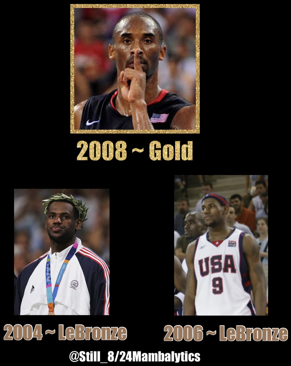 Never forget that Kobe saved Team USA from another LeBronze James led debacle.

Bron Stans can thank Kobe for Bron’s first ever world championship.

Enjoy bozos. 🤡