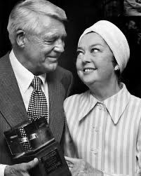Rosalind Russell with good friend Cary Grant who said at her funeral, “I know of no one better qualified to enter paradise.”