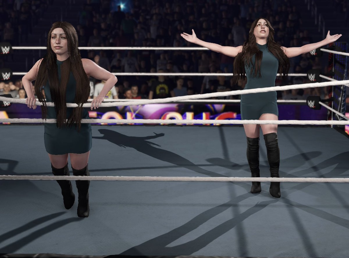 More photos to come but this had been something I’ve wanted to do for a looong time! 

Firstly big thanks to <a href="/adynize2K/">Adynize</a> for making this a reality

I’d like to introduce you to the newest members to my CAW Roster. 

Nessa and Nia! 

As far as I’m aware? CAWs second identical twins