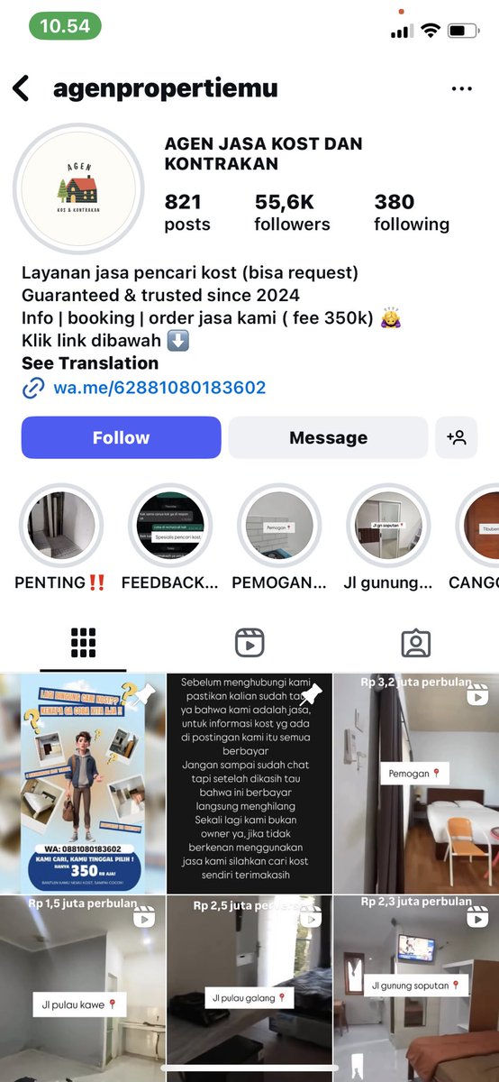 shadesofchae's tweet photo. GUYS HATI HARI YG LG CARI KOST DI BALI NI JASA PENIPU UDAH BAYAR 350rb boleh bantu spam ya guyss tolong bgt 0881080183602 https://t.co/Atrr9hAj67
