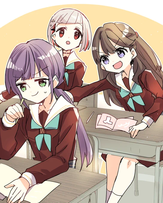 大三角(1年生) #蓮ノ空美術部