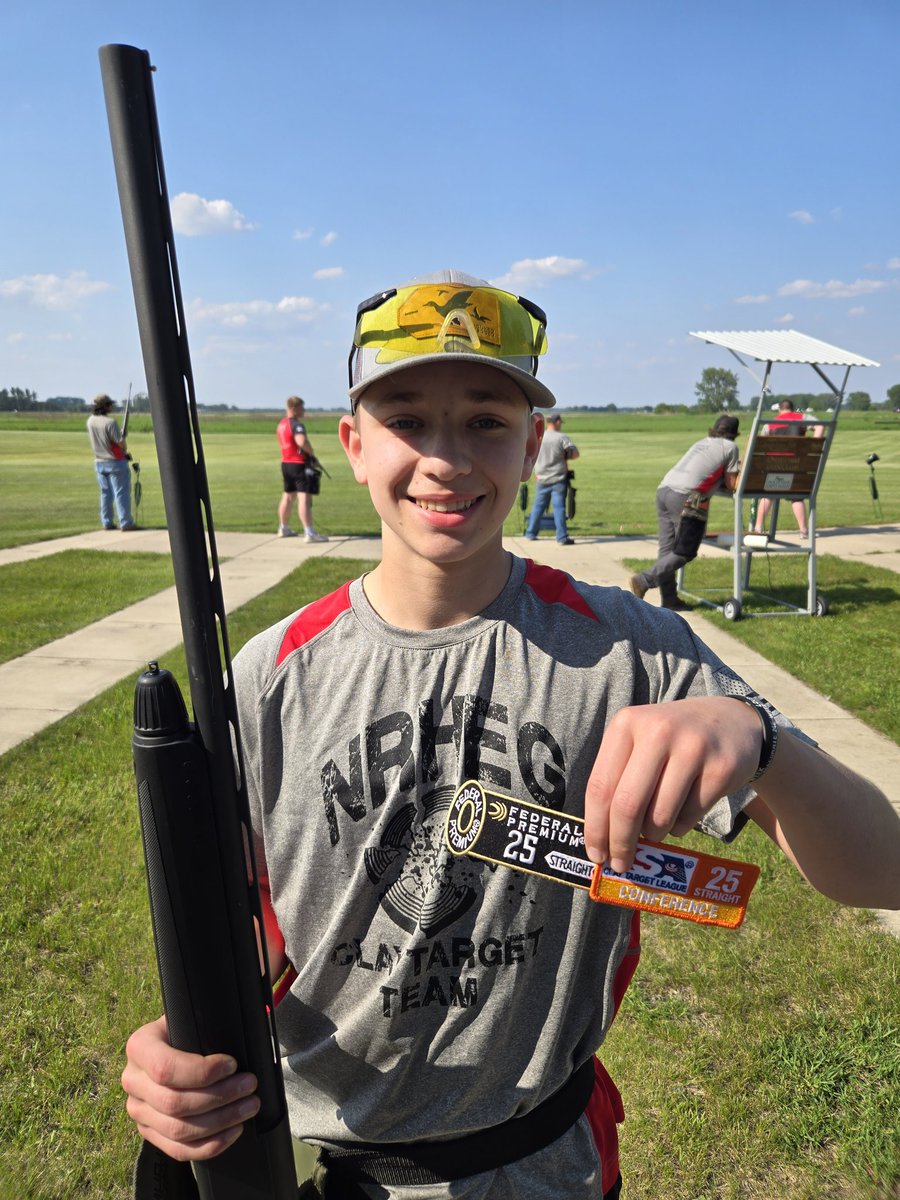 Aaron Merritt with his career first 25 straight.