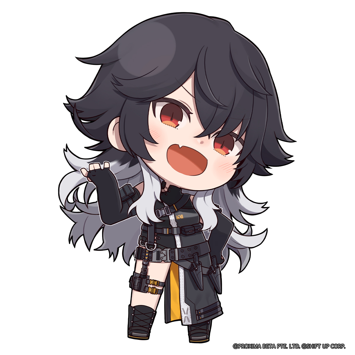 【Avatar Distribution】

Commanders, thank you for your continued support!

We have prepared the SD Avatar of K for your use!

Please continue to support 《GODDESS OF VICTORY: NIKKE》!

#NIKKE 
#K