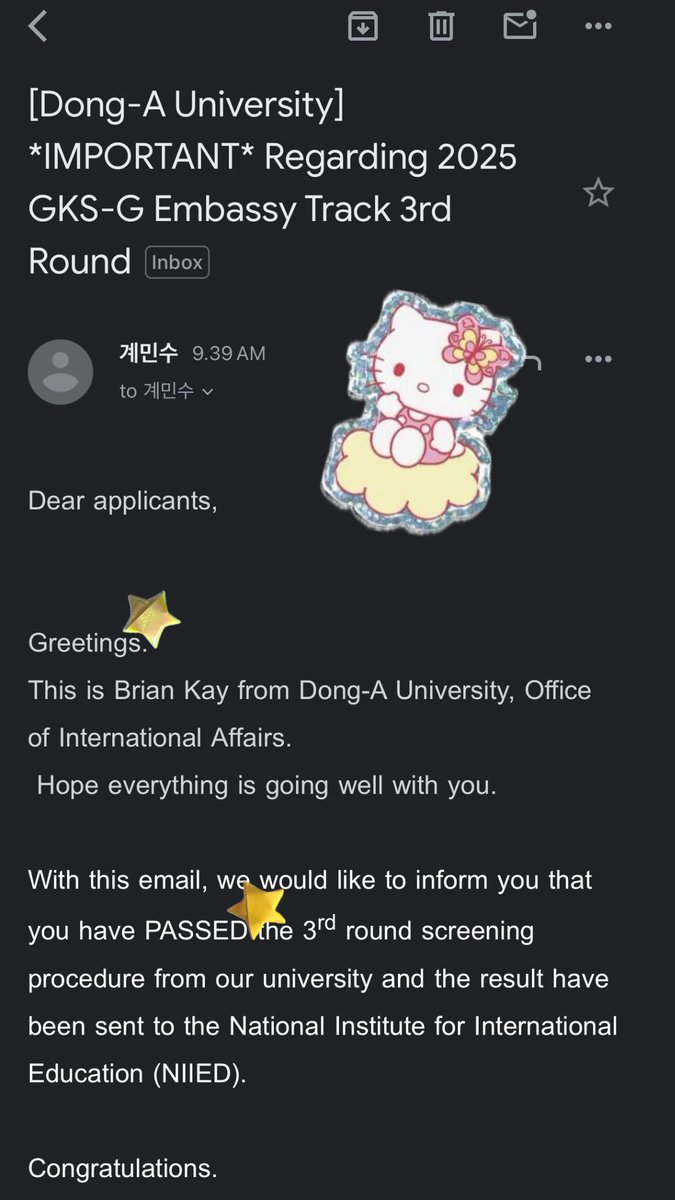 naonsiah_'s tweet photo. ya Allaaahh!!! ALHAMDULILLAAAHHH😭🫶🏻 dapet acceptance email juga dari Ehwa Womans University &amp; Dong-A University✨🫶🏻🫧 zuzur tidak berekspektasi apa” at least satu univvv aja… soalnya kalo jodoh ya kita berangkat, klo ngga yauda kita kerja lagi wkwkwk😭 https://t.co/vS8Ncw2Fh3