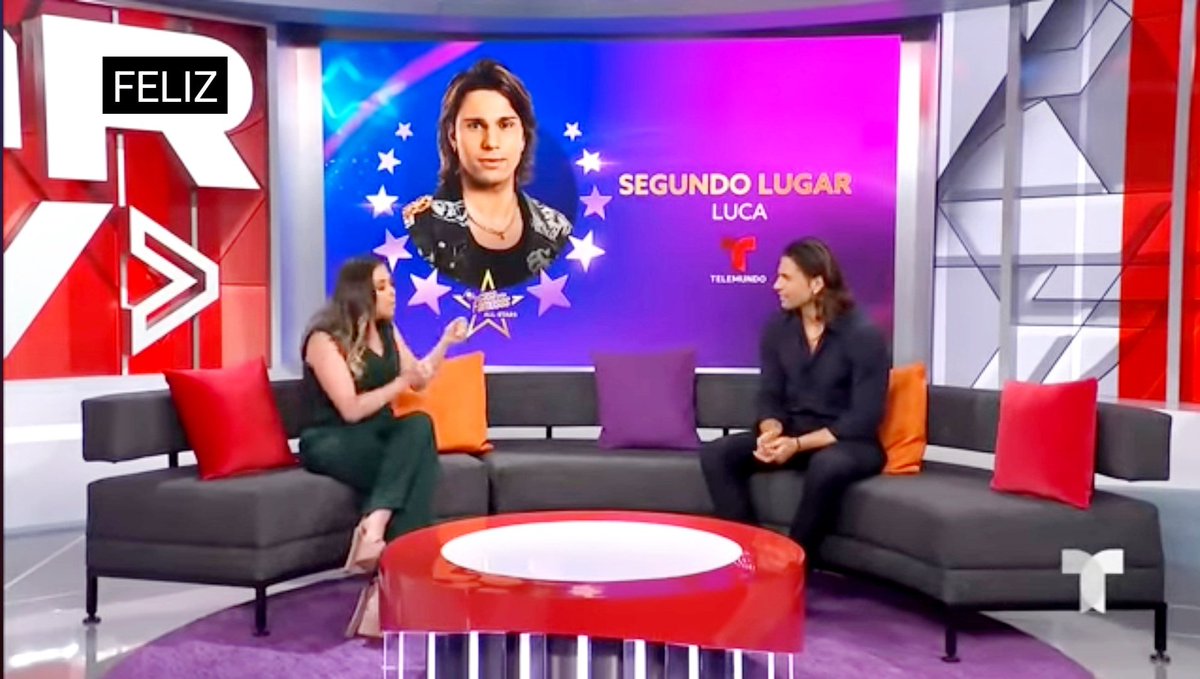 CONEJITO (@ojhannys) on Twitter photo #LCDLFAlIStars #LCDLF5
Tremenda entrevista a Luca en el programa “Al Rojo Vivo” con Lourdes Stephen.
<a href="/LourdesStephen/">Lourdes Stephen</a> #ALROJOVIVO #LOURDESSTEPHEN
#LUCAONESTINI_11 #LCDLFAlIStars #LCDLF5
Tremenda entrevista a Luca en el programa “Al Rojo Vivo” con Lourdes Stephen.
<a href="/LourdesStephen/">Lourdes Stephen</a> #ALROJOVIVO #LOURDESSTEPHEN
#LUCAONESTINI_11