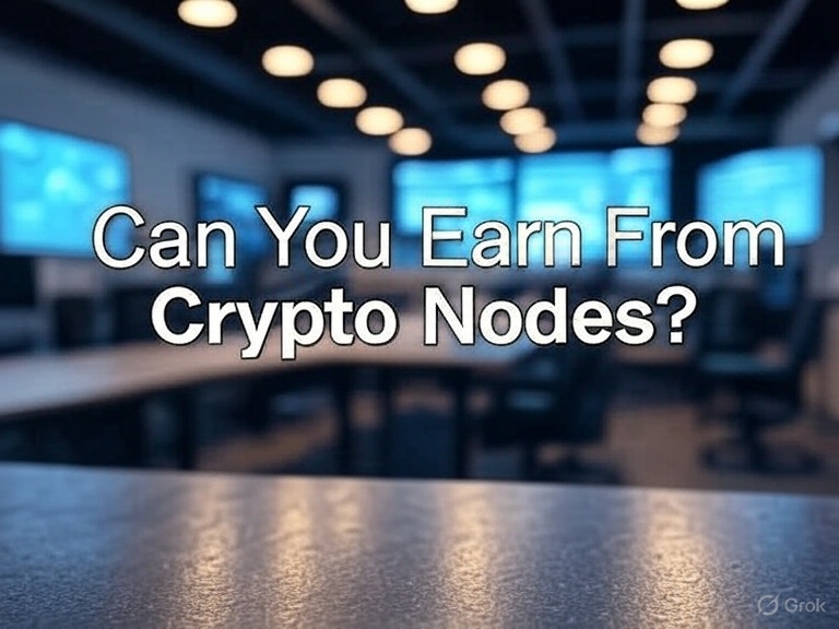 Yes! Earn passive income with crypto nodes by helping support blockchain networks 🧠💻 

Just set up a node, keep it running, and get rewarded with tokens over time 💸⛓️ #CryptoIncome #BlockchainTech #PassiveEarnings #FinanceX