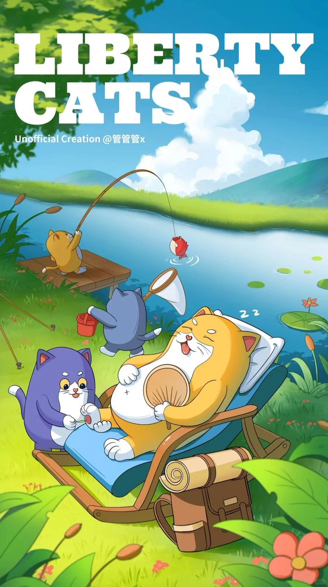 Barney_1024's tweet photo. 世界上只有一种真正的英雄主义，那就是在认识生活的真相后依然热爱生活。#LibertyCatNFT https://t.co/BhAf113KBe