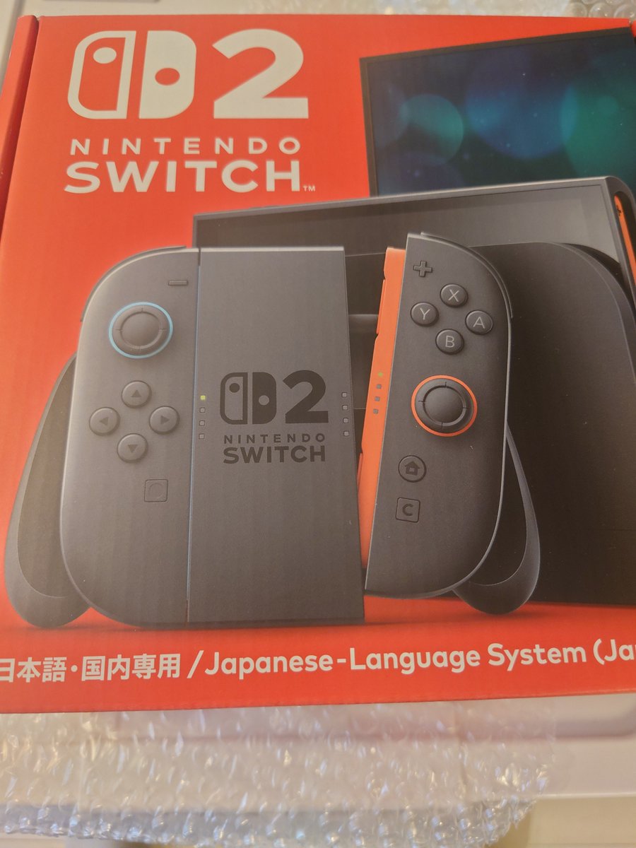 pocolohchin's tweet photo. 届いた！
#Switch2 https://t.co/IBHlDyOa0D