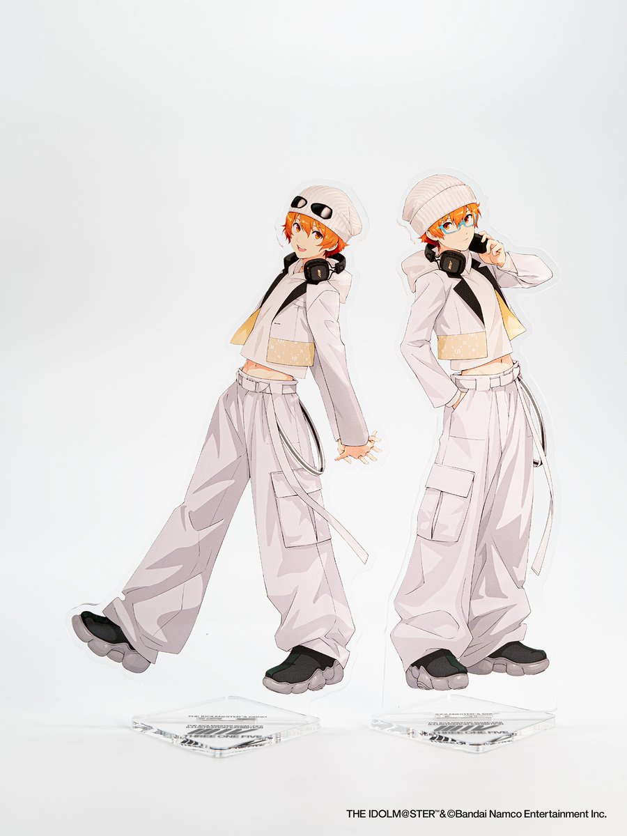 ◢◤VOL.5グッズ紹介◢◤ アクリルスタンド -等身 White- アイドルの