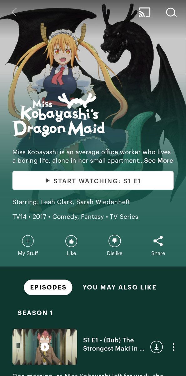 Vincent Sophuok (FU, Musk) (@vincentsophuok) on Twitter photo HEY! The whole first season of #MissKobayashisDragonMaid is on Hulu! <a href="/KylePhillipsFun/">Kyle Phillips</a> <a href="/SarahWiedenheft/">Sarah Wiedenheft</a> <a href="/LeahClarkVA/">Leah Clark</a> <a href="/jadbsaxton/">Jad Saxton ๐ฏ๏ธโ๏ธ๐</a> <a href="/rachelglassVO/">Rachel Glass VO</a> <a href="/marchimark/">Jamie Marchi</a> <a href="/RagsdaleSara/">Sara Ragsdale (BLM/ProScience/LGBTQIA) ๐ป</a> <a href="/FeleciaAngelle/">Felecia Angelle</a> <a href="/CheramiLeigh/">Cherami Leigh</a> <a href="/JustChrisSabat/">Christopher Sabat</a> <a href="/ericvale/">Eric Vale</a> HEY! The whole first season of #MissKobayashisDragonMaid is on Hulu! <a href="/KylePhillipsFun/">Kyle Phillips</a> <a href="/SarahWiedenheft/">Sarah Wiedenheft</a> <a href="/LeahClarkVA/">Leah Clark</a> <a href="/jadbsaxton/">Jad Saxton ๐ฏ๏ธโ๏ธ๐</a> <a href="/rachelglassVO/">Rachel Glass VO</a> <a href="/marchimark/">Jamie Marchi</a> <a href="/RagsdaleSara/">Sara Ragsdale (BLM/ProScience/LGBTQIA) ๐ป</a> <a href="/FeleciaAngelle/">Felecia Angelle</a> <a href="/CheramiLeigh/">Cherami Leigh</a> <a href="/JustChrisSabat/">Christopher Sabat</a> <a href="/ericvale/">Eric Vale</a>
