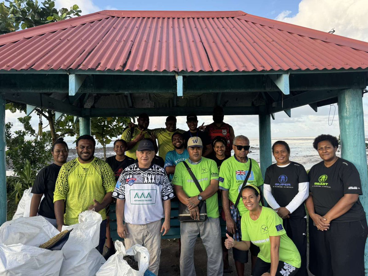 POLYPFIJI's tweet photo. This was a World Oceans Day and World Environment Day event with the Ministry of Environment and Climate Change and partners. Over 1.5 tonnes of coastal litter was collected and sorted into 5 discrete categories—again, plastics had the strongest showing. https://t.co/qvlgAvAX1E