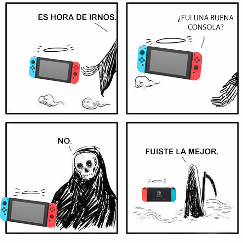 elgranqenk's tweet image. El fin de una era 🥹, mañana llega Switch 2.