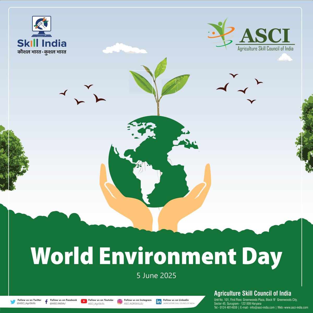 World Environment Day is a reminder that our planet’s health is in our hands. Every action counts—let’s protect, restore, and cherish the Earth for a greener, cleaner, and more sustainable future.