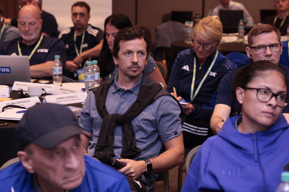 JulianExpositoV's tweet photo. FIFA TDS Workshop in Paraguay. 
May 2025. https://t.co/fvNGMGjoWz