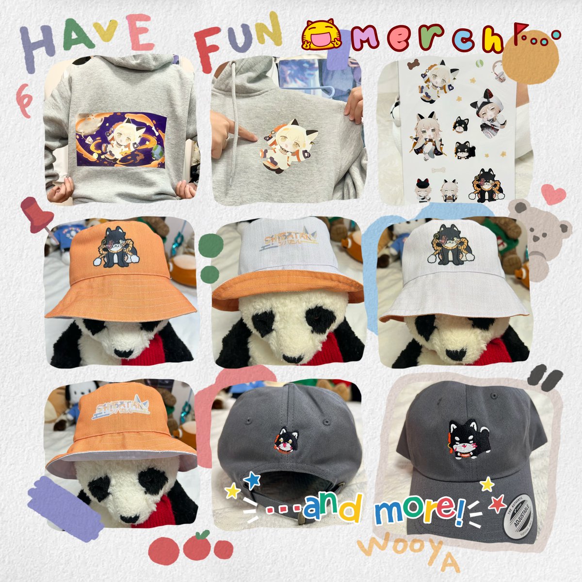 🐕MERCH DROP🐕
I've always wanted to have goodies of my own character for fun so I decided to create merch! I kept the prices as low as I can so more people can afford it.
Featuring apparel in different colors, stickers, mugs, and more from multiple artists!
Link ↓↓↓