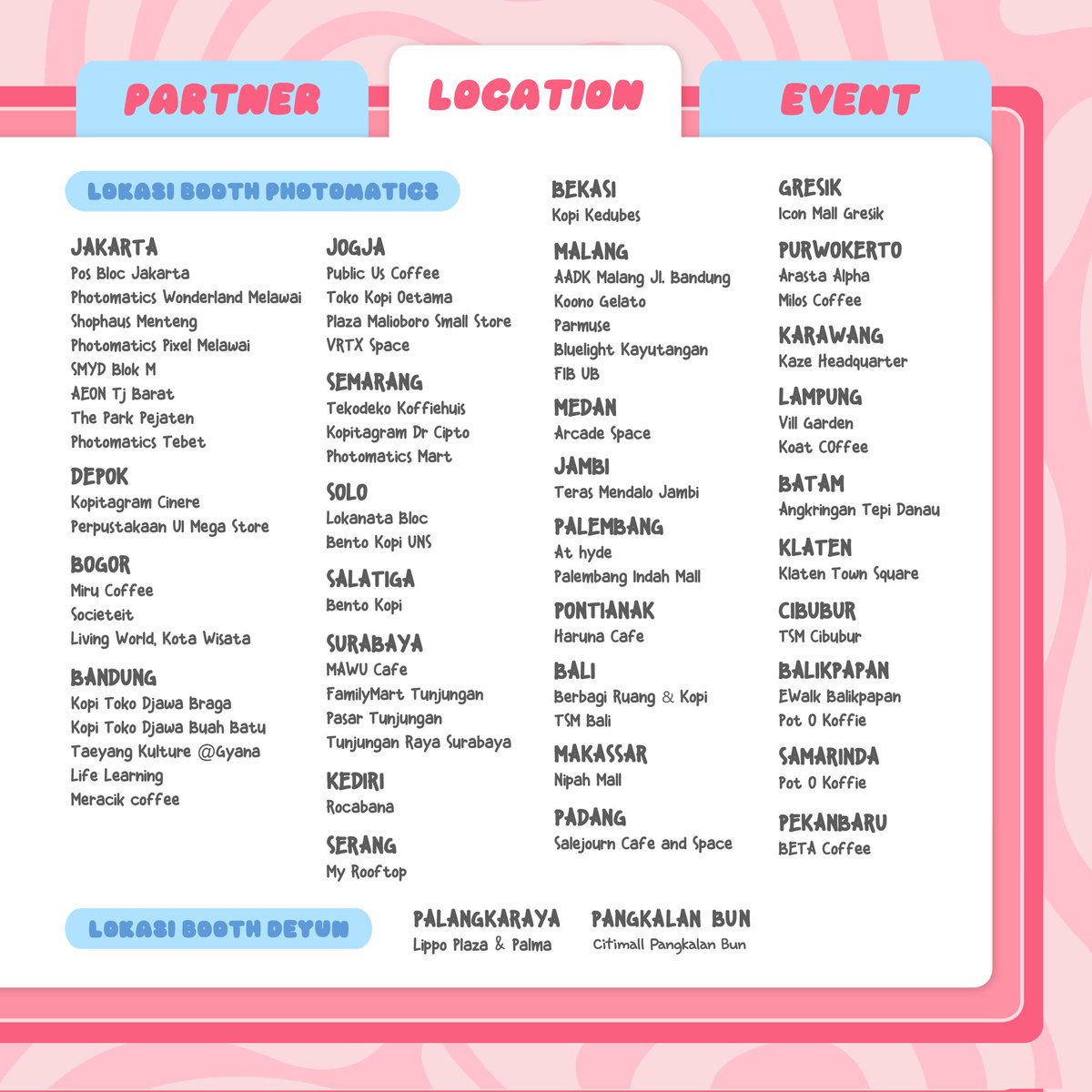 geminint_id's tweet photo. ♊︎ 𝑮𝒆𝒎𝒊𝒏𝒊 𝑺𝒑𝒆𝒄𝒊𝒂𝒍 𝑫𝒂𝒚 ♊︎

Photobooth Event by GEMININT_ID 💘

✰ 𝗣𝗛𝗢𝗧𝗢𝗠𝗔𝗧𝗜𝗖𝗦 𝗜𝗗 : 15 - 21 June 2025
✰ 𝗗𝗘𝗬𝗨𝗡 𝗣𝗛𝗢𝗧𝗢𝗕𝗢𝗢𝗧𝗛 : 8 - 14 June 2025

Don't forget to tag us your moment✨
#EndearingGEMINI21stBD
#Gemini_NT #เจมีไนน์ @gemini_ti https://t.co/fWcV6QDLHm