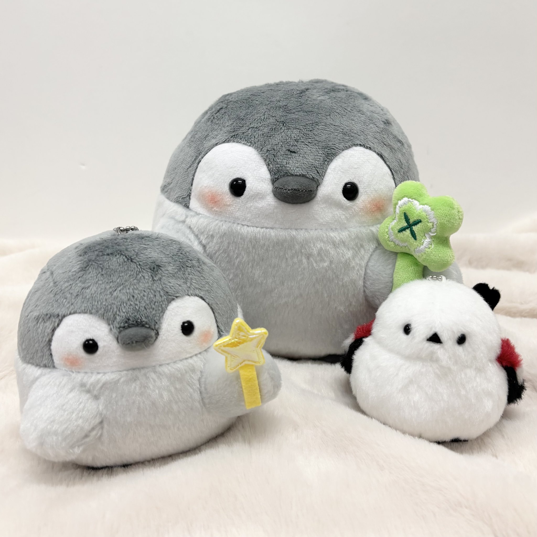 コウペンちゃん　ぷにぷにスクイーズ　ホットケーキ　邪エナガさん　動けないモード コウペンちゃん ぷにぷにスクイーズ ホットケーキ 邪エナガさん