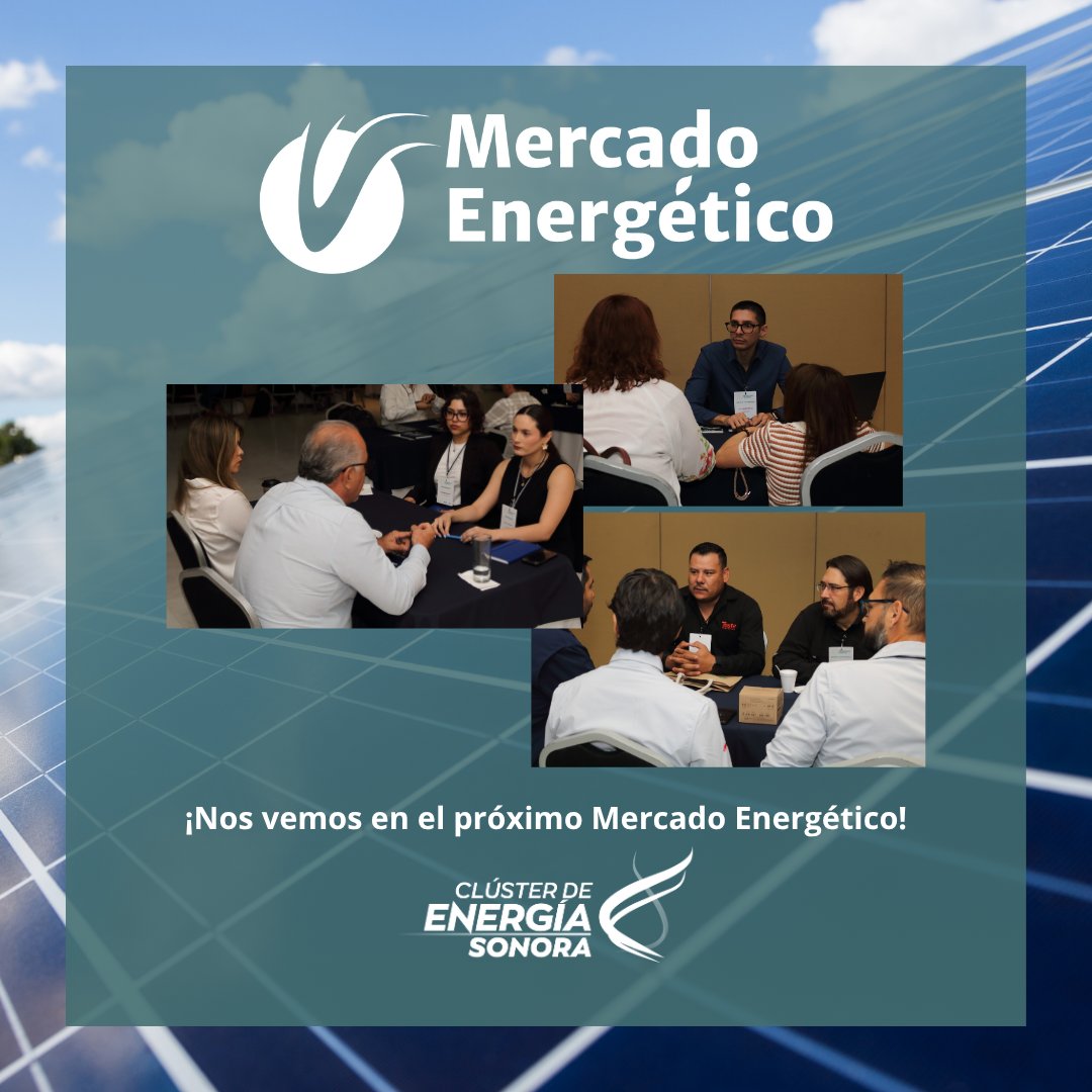 Muy pronto se llevarán a cabo nuevas ediciones del Mercado Energético, un encuentro de negocios con reuniones uno a uno entre empresas que buscan soluciones energéticas y proveedores calificados.
¿Quieres participar en la próxima? Escríbenos para obtener toda la información.