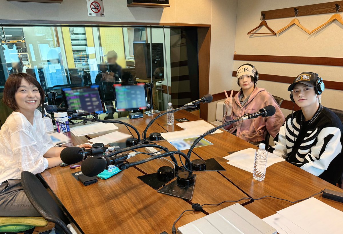 💙#aoen日和📷☀️250605
#颯太🐈‍⬛ #礼央🐰

📻TOKYO FM『Blue Ocean』に初出演いたしました！
#住吉美紀 さん、ありがとうございました💙

#TOKYOFM #BlueOcean
#aoen #アオエン
#SOTA #REO