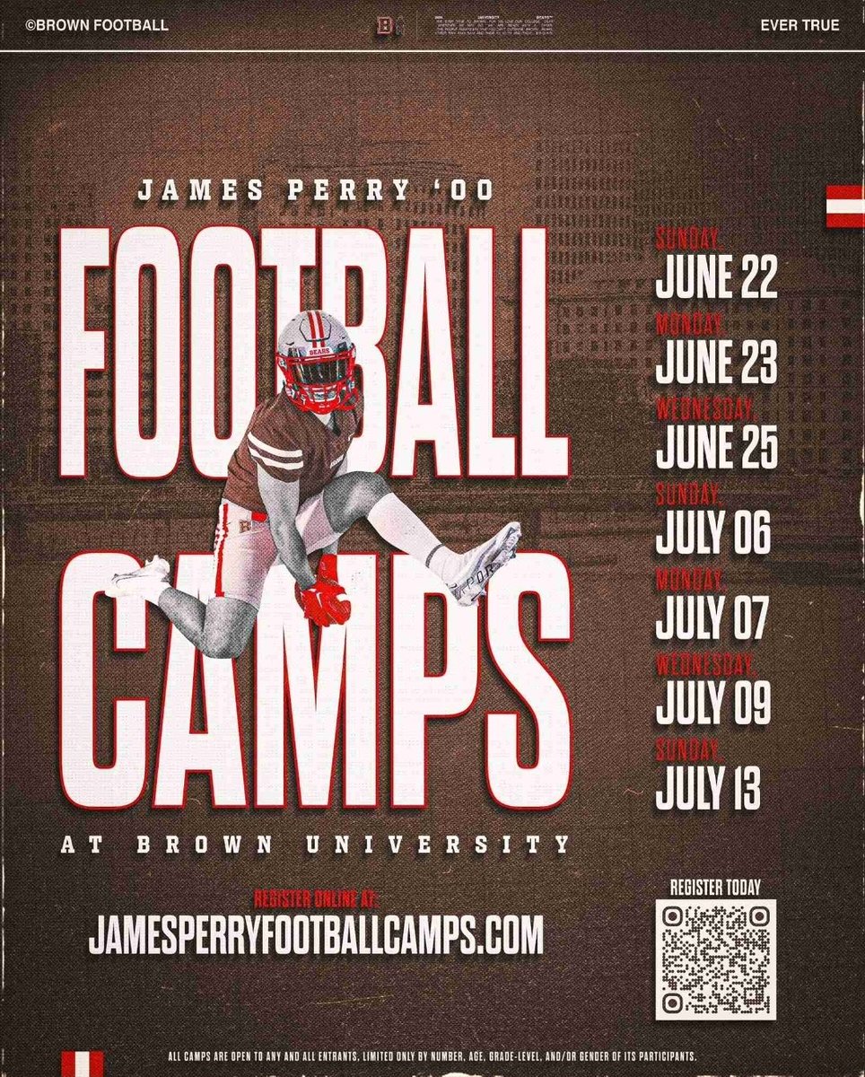 David Long (@davidlong2026) on Twitter photo Thank you <a href="/CoachPDeCapito/">Phil DeCapito</a> and <a href="/BrownU_Football/">Brown Bears Football</a> for the camp invite today! Going to try to make it one of these days, for sure! Thank you <a href="/CoachPDeCapito/">Phil DeCapito</a> and <a href="/BrownU_Football/">Brown Bears Football</a> for the camp invite today! Going to try to make it one of these days, for sure!