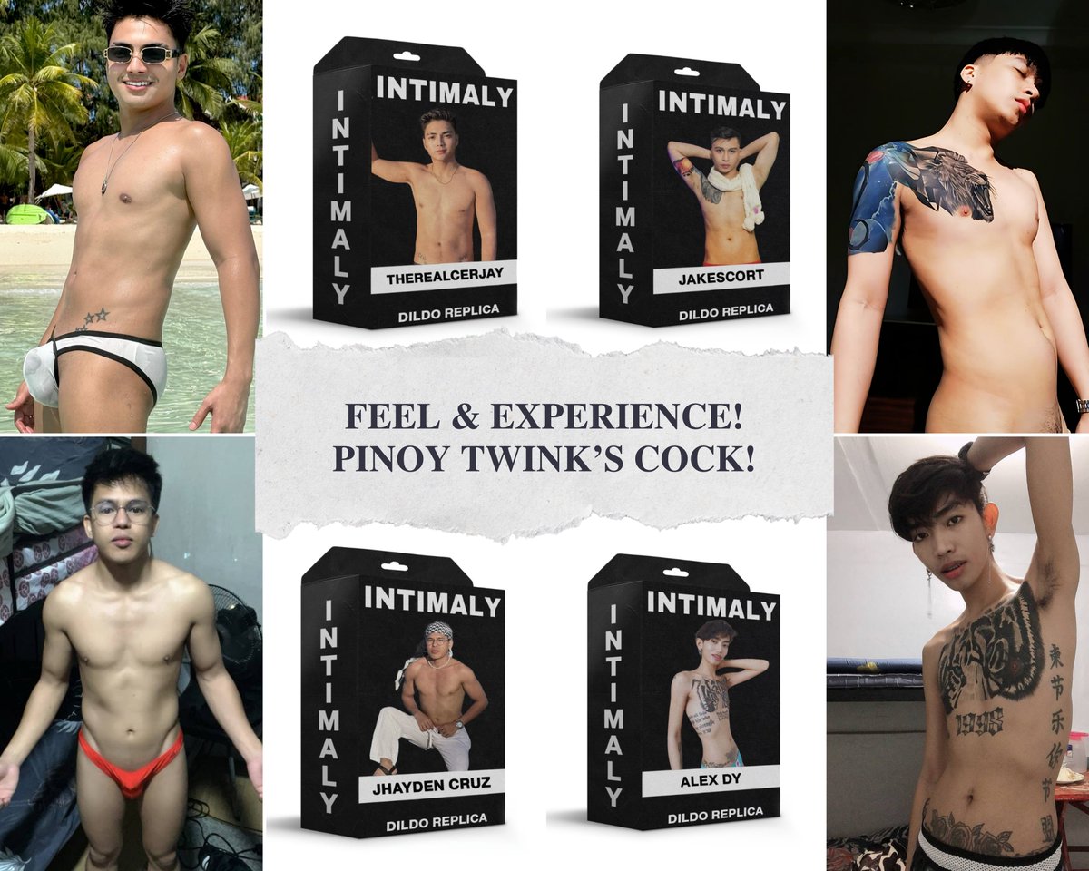 Their Dildo Replica, molded straight from the real thing let you experience and feel them!  
GET YOURS NOW:
<a href="/therealcerjay/">The Real Cerjay 💫</a> : intimaly.com/lm2xjn
<a href="/UrGamerTwinky/">UrGamerTwink (Jakey)</a> : intimaly.com/l9nuin
<a href="/JhayCruz69/">Jhay Cruz ( NEED SPONSOR )</a> : intimaly.com/4cnprg 
<a href="/TheRealAlexDy/">ALEX DY 🇵🇭🇯🇵</a> : intimaly.com/yxmjql