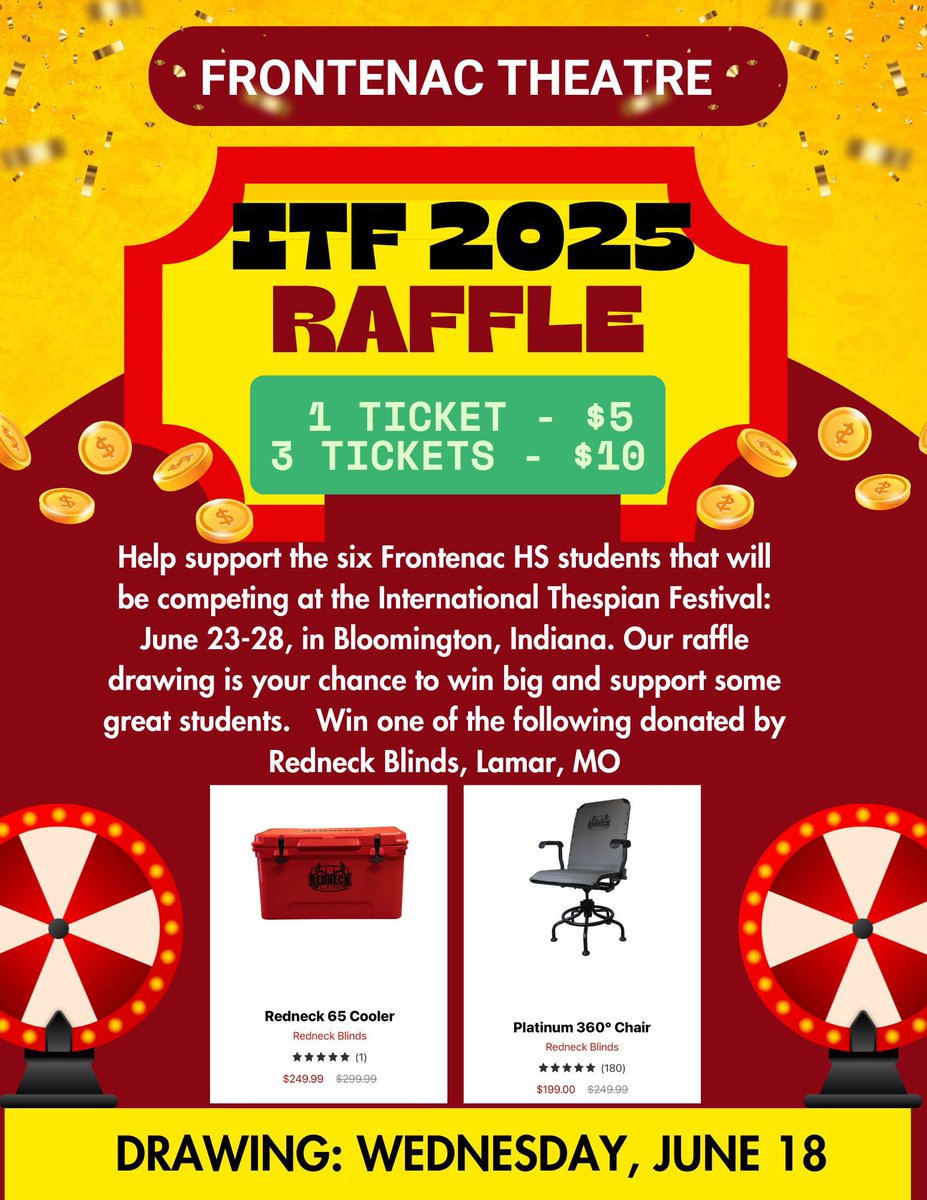 Feel free to help support Landon going to ITF!!!  🖤🤍🎭 #ITF #thespy